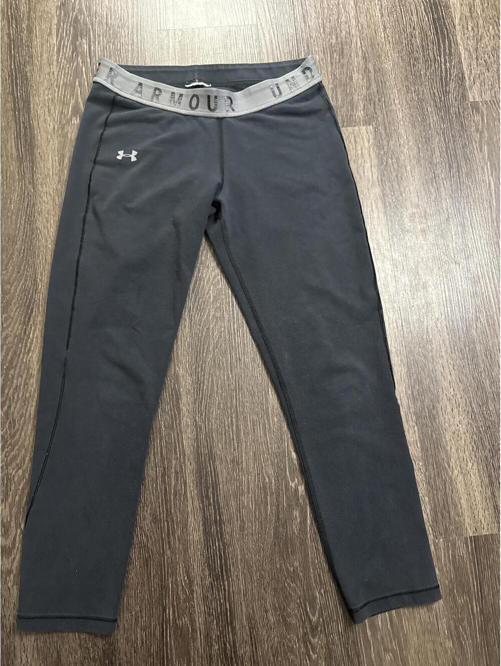Under Armour Black Fitted Compression Leggings Pants Women's Small